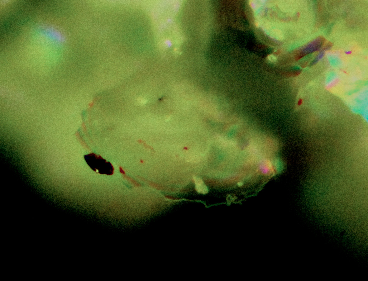 Kegelite a Type mineral from TSUMEB, Namibia with Tsumcorite and mimetite