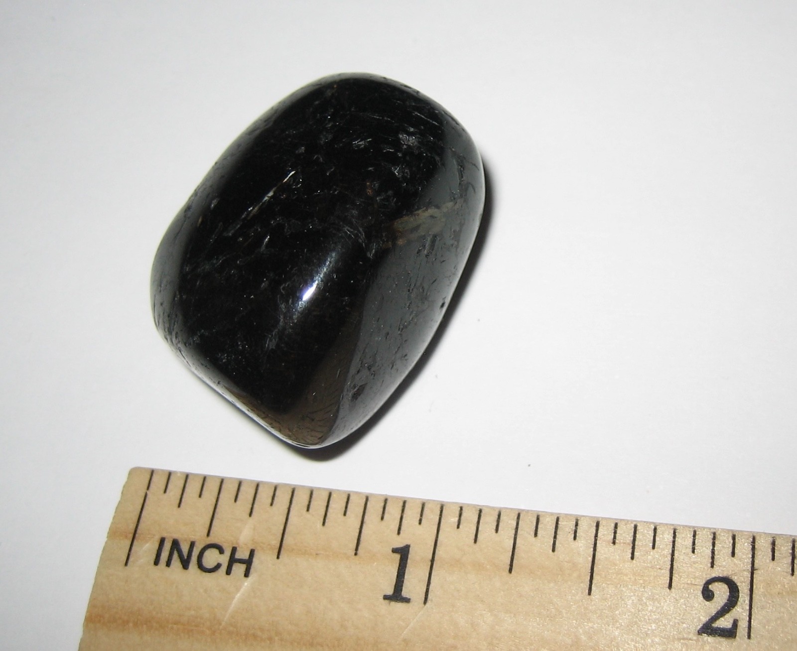 1.2″ RARE TUMBLED POLISHED AUTHENTIC NUUMMITE STONE FROM GREENLAND 29grams *8