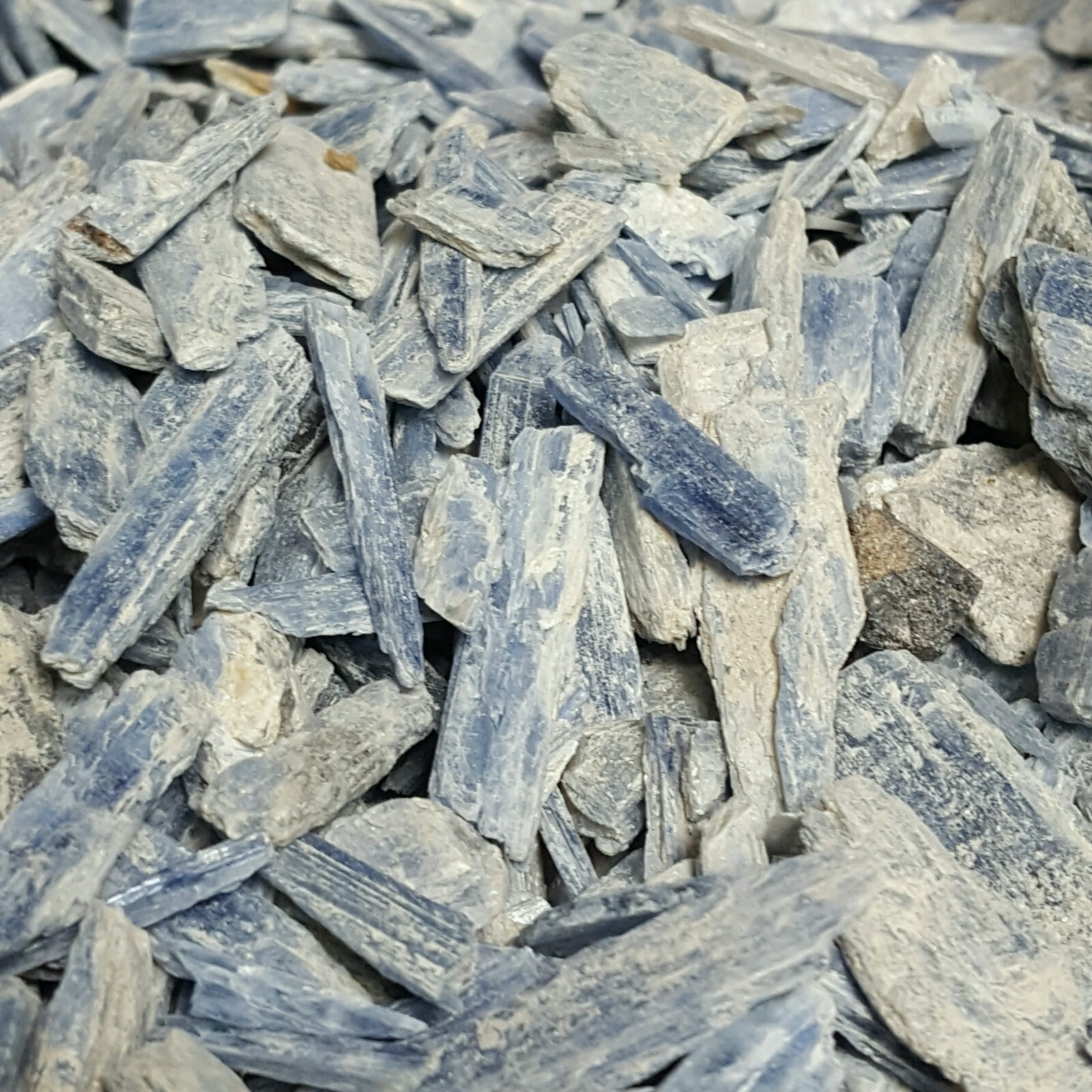 25g Natural Rough Kyanite Blue Blades Chunks Pieces Jewelry Making Crystals