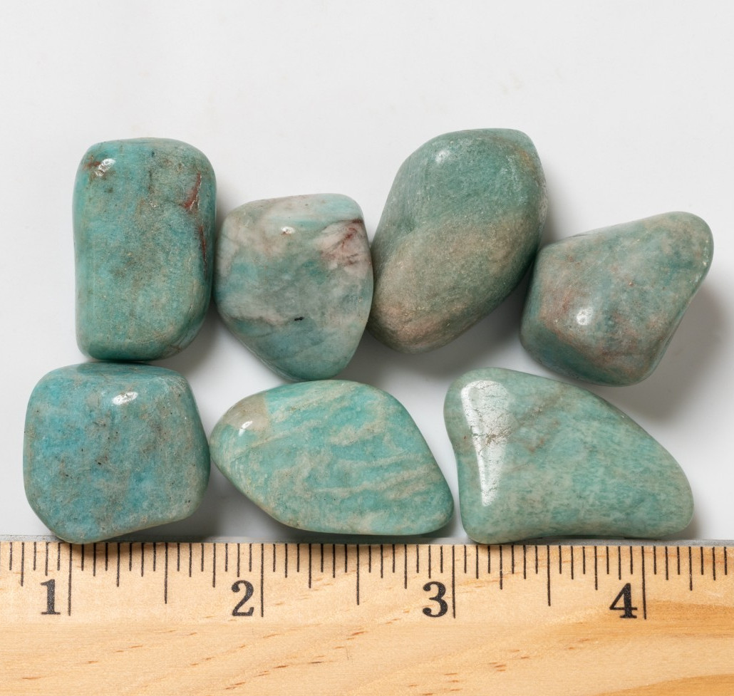 Tumbled Medium Amazonite Gemstone Crystal Jewelry Making Gem Crafting Rock