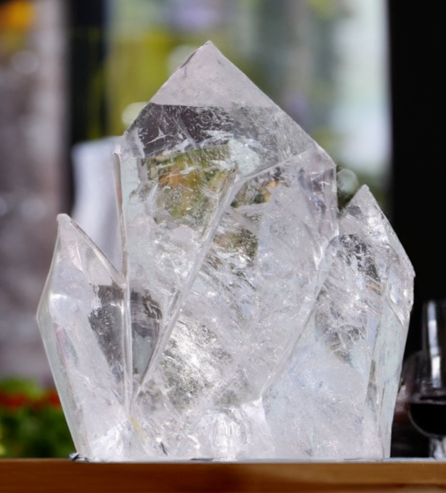 80MM Clear Quartz Cluster Chakra Balance Healing Gemstone Cluster Point Cluster