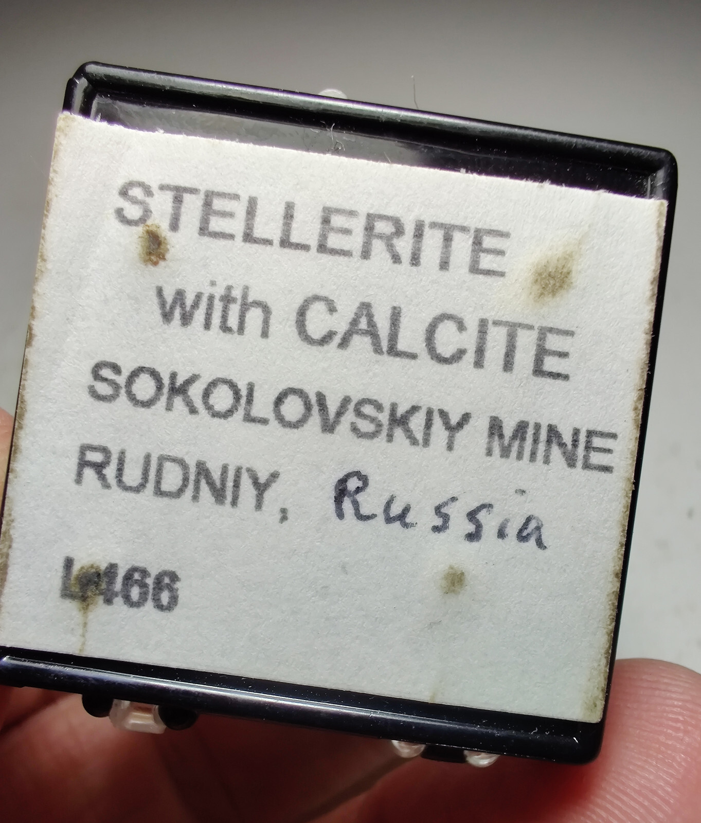 Stellerite crystals, gorgeous specimen! Sokolovsko Mine, Kazakhstan. 3 cm.