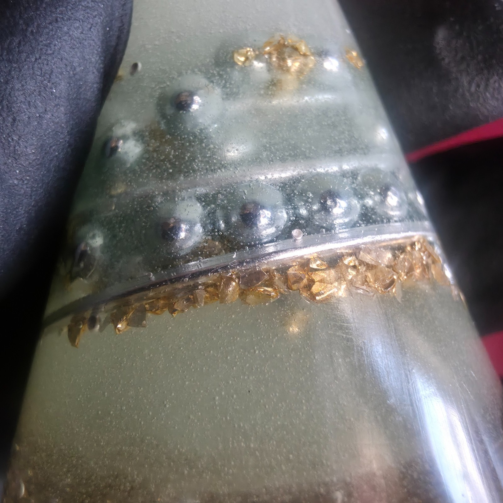 Orgonite Orgone Cone GLOW IN THE DARK Positive Energy Generator Crystal Altar