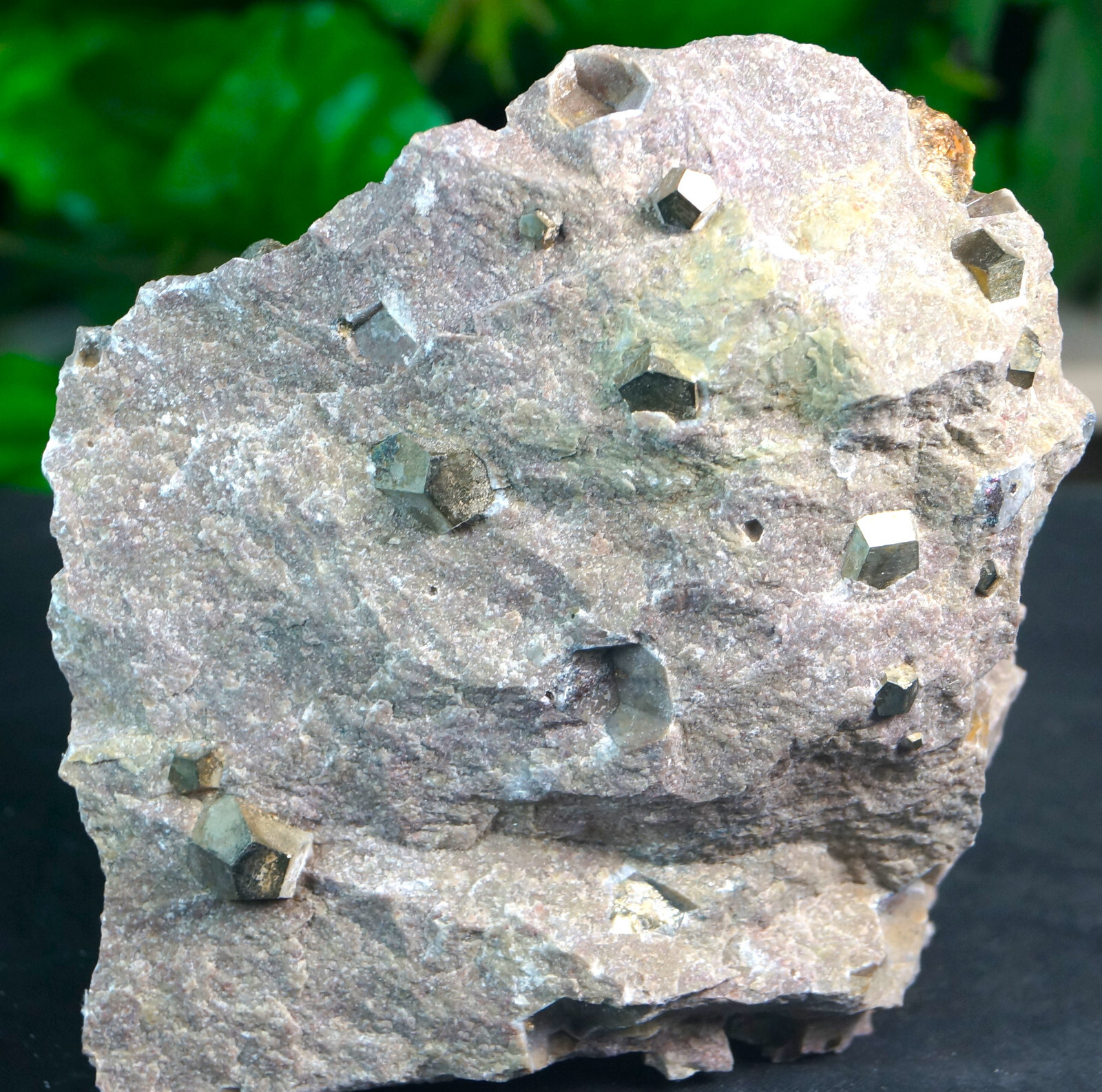 LARGE PYRITE DODECAHEDRON IN MATRIX Crystal Cluster Mineral Specimen 765 Grams