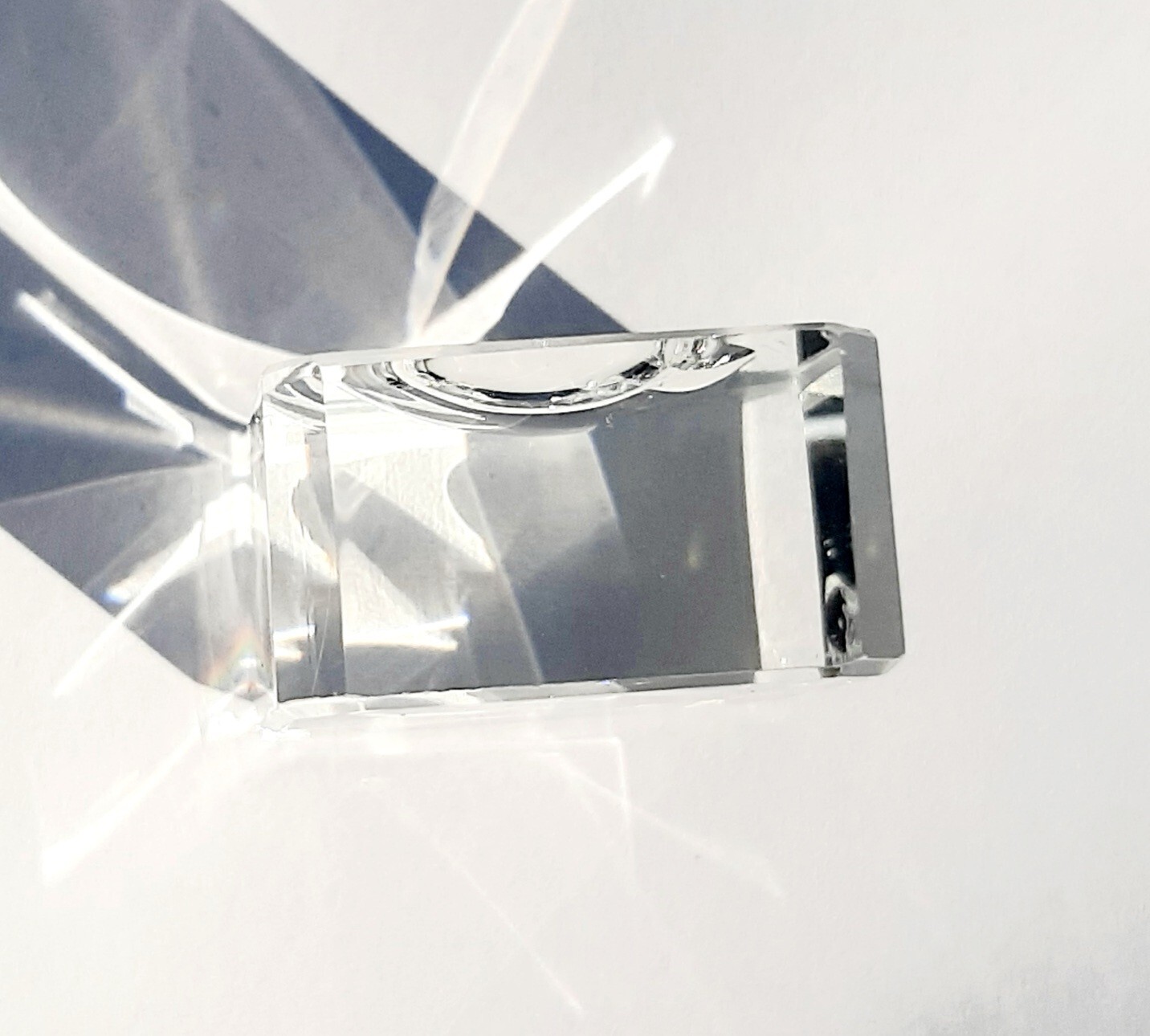 USA Seller – Clear Crystal Display Stand Base For Crystal Ball 100mm-110mm