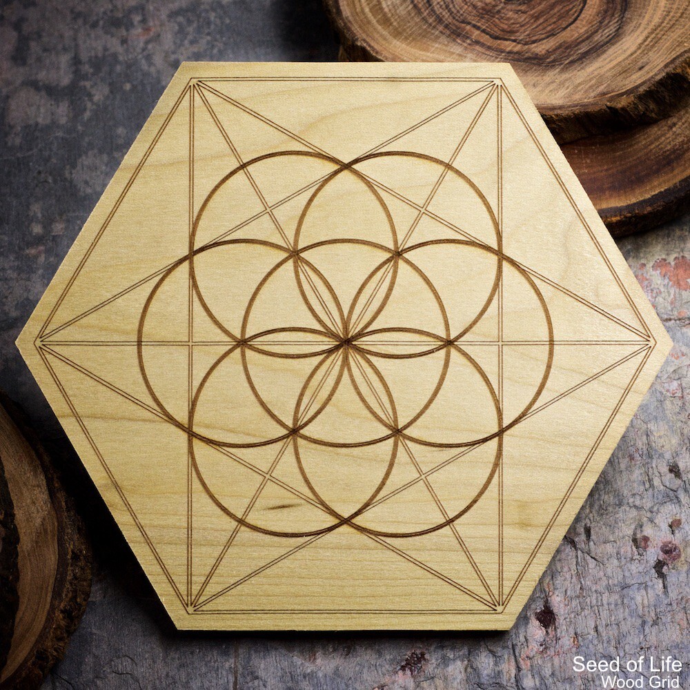 HSFY: Attract Your Soulmate Mini Crystal Grid Set – Mini Crystal Grid Kit