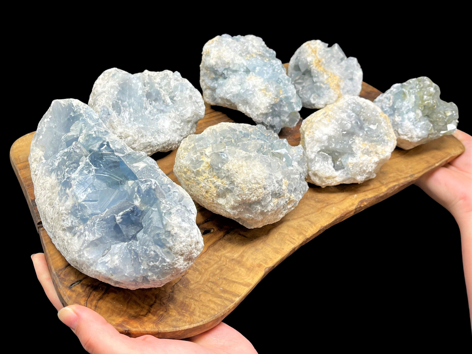 LARGE Clearance Celestite Clusters – ‘B’ Grade Celestite Crystal Cluster Druze