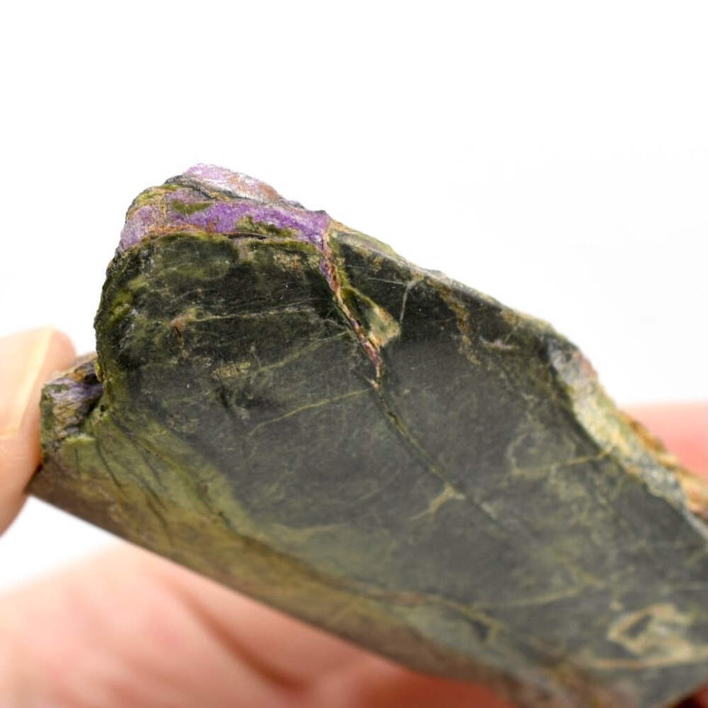 3.7in 75g Intricate Atlantisite Stichtite Serpentine Crystal, South Africa at5