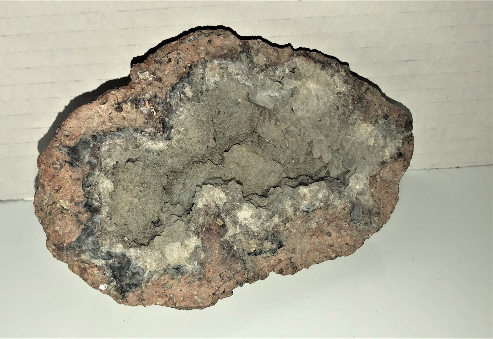 GEODE 5.5″ X 3.5″ 1.5″ About 1 1/4 pounds Crystal Clusters