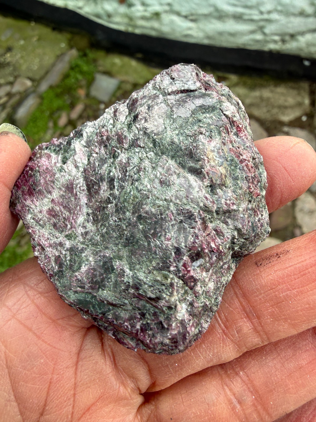 Garnet Crystal RAW ROUGH pyrope Chakra Stone root dark red chakra healing 153g