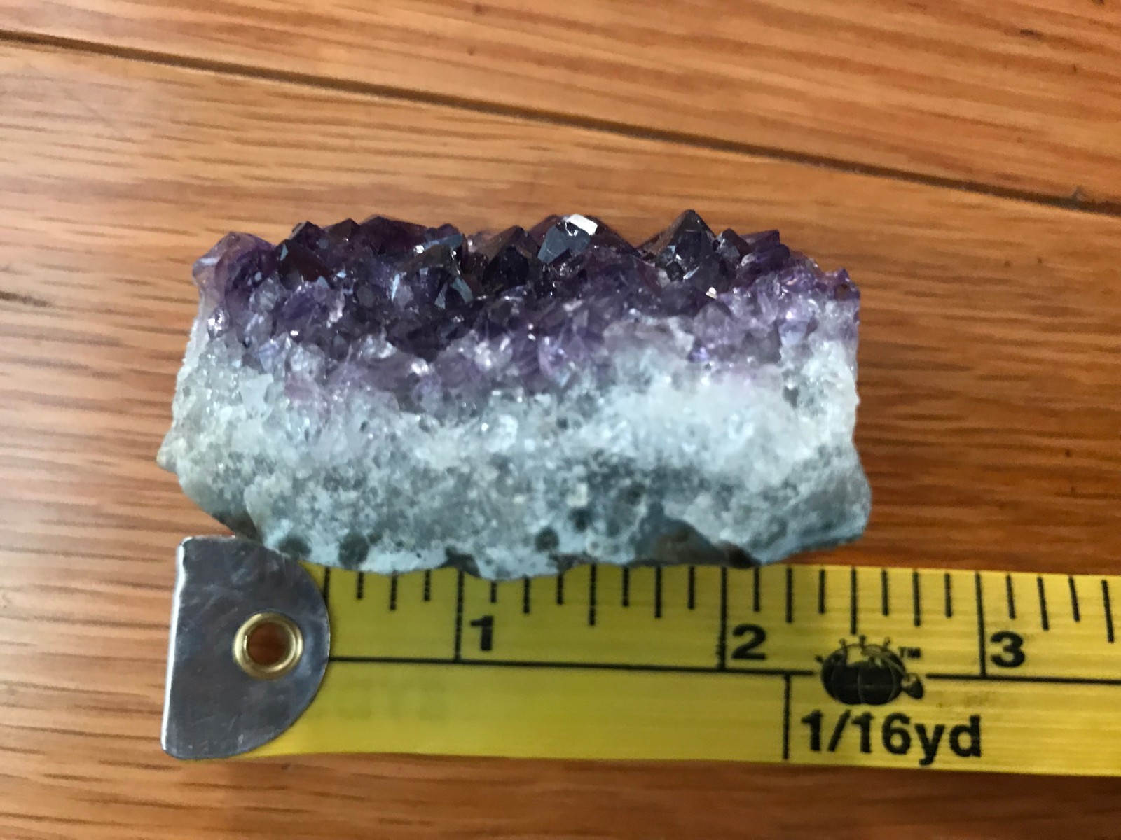 NIB Deep Purple AMETHYST Druze natural crystal cluster from Rocks & Gems Canada