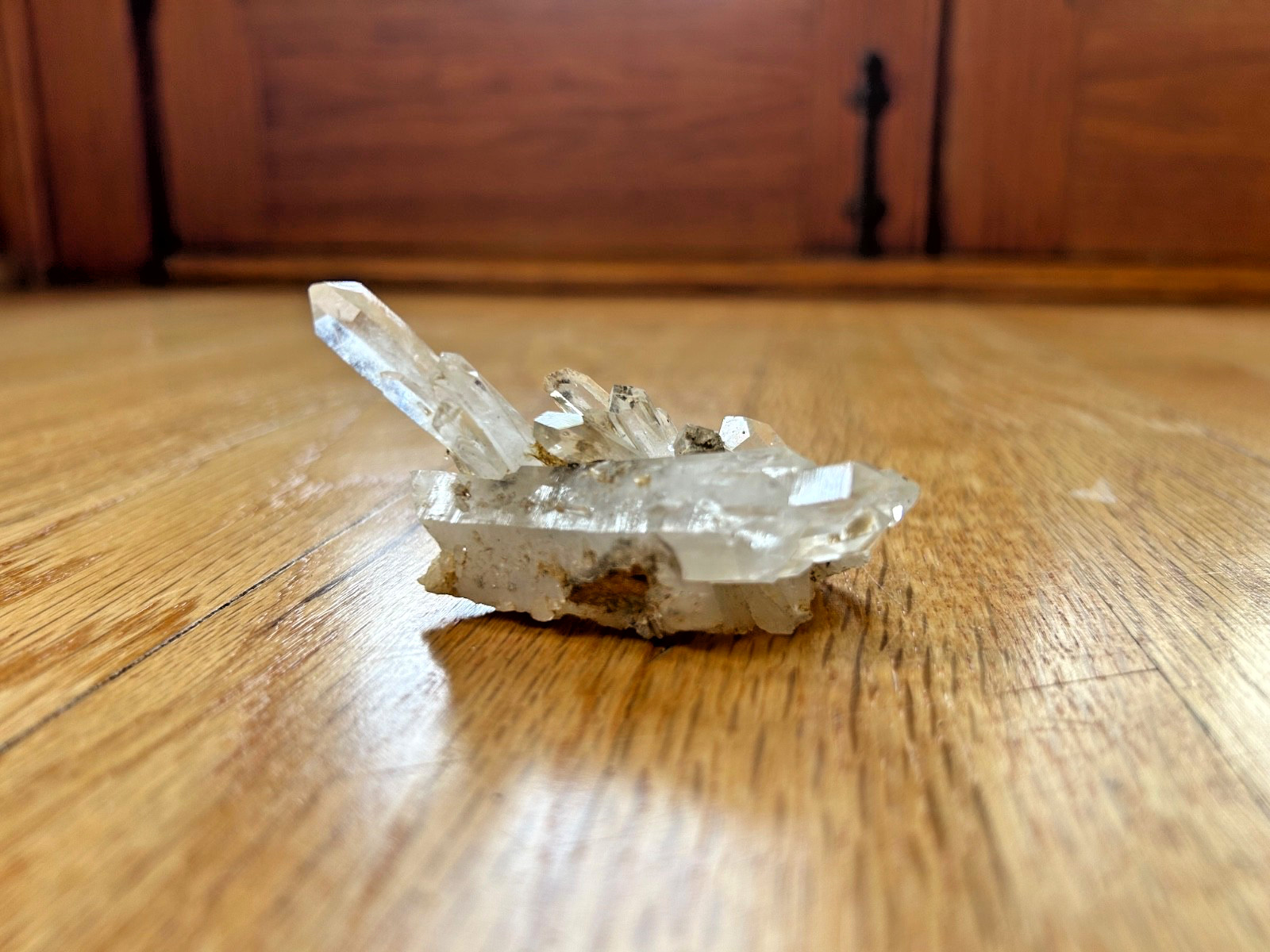 Beautiful Natural Faden Quartz Crystal Cluster Specimen 58g 3 inches