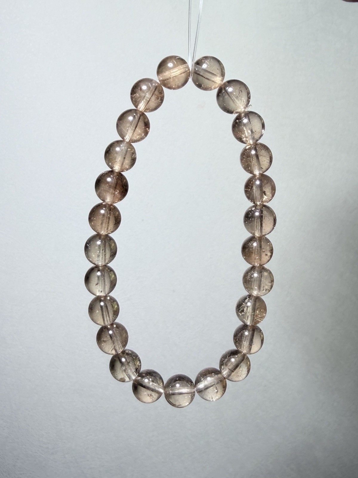 Natural Champagne Topaz Bracelet | Warm Yellow Golden Brown Topaz