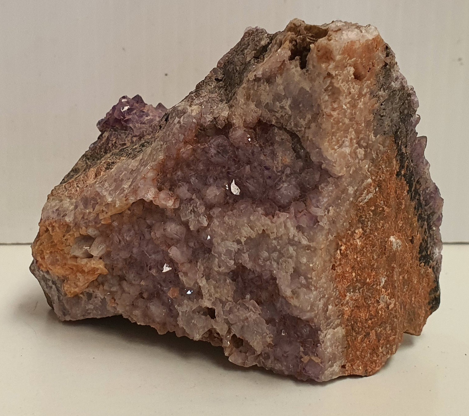 Natural Amethyst Crystal Cluster 6.5cm Wide 8cm Tall 4.5cm Deep