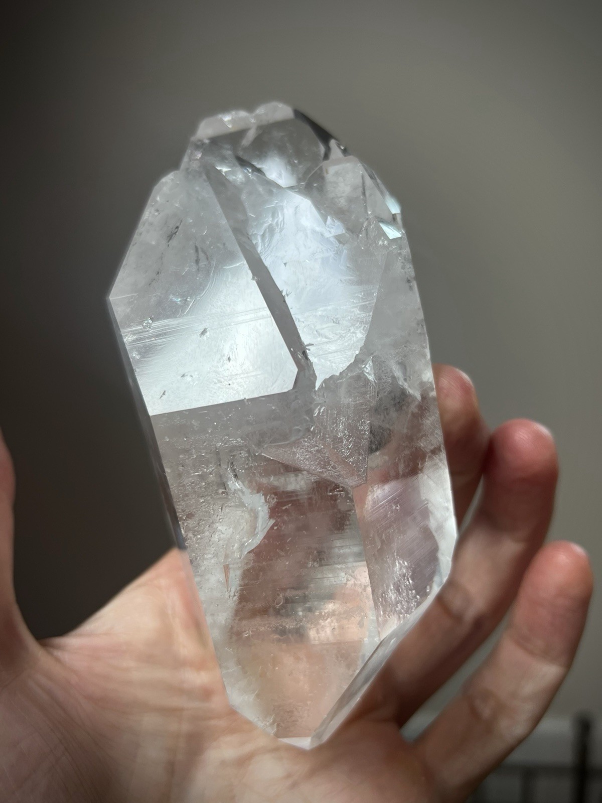 Double Terminated Quartz Crystal Floater Quartz Record Keeper Brazil Quartz