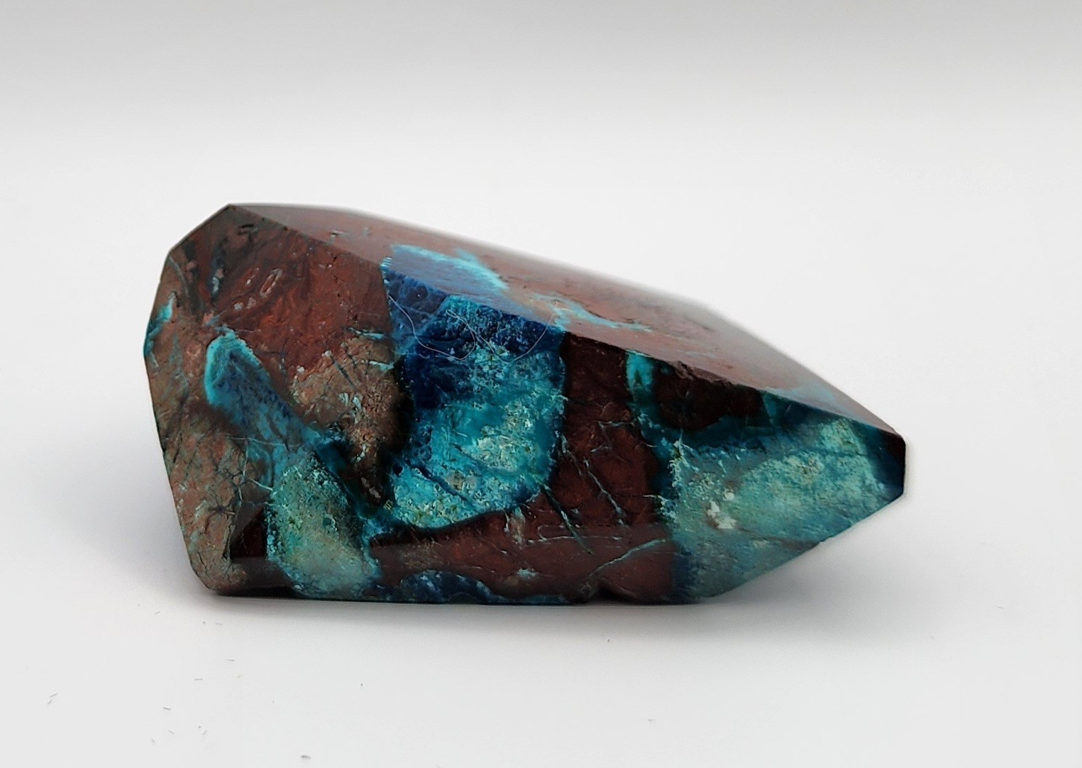 New Natural Stone Carved Small Polished Freeform Stone Phoenix Stone and Azurite
