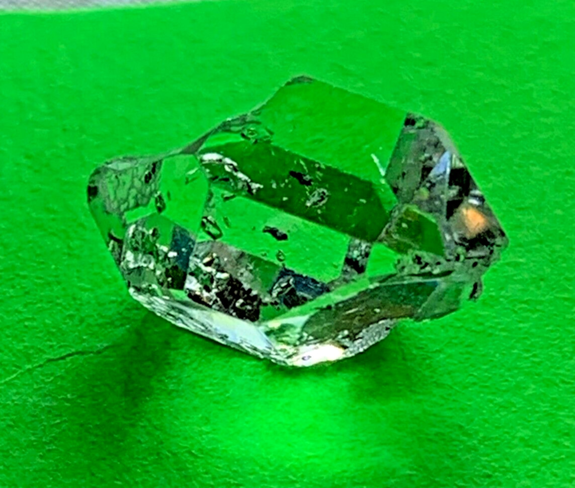 Genuine Natural Herkimer Diamond Clear Quartz 13 x 10 mm. 4 Ct. Item # 9