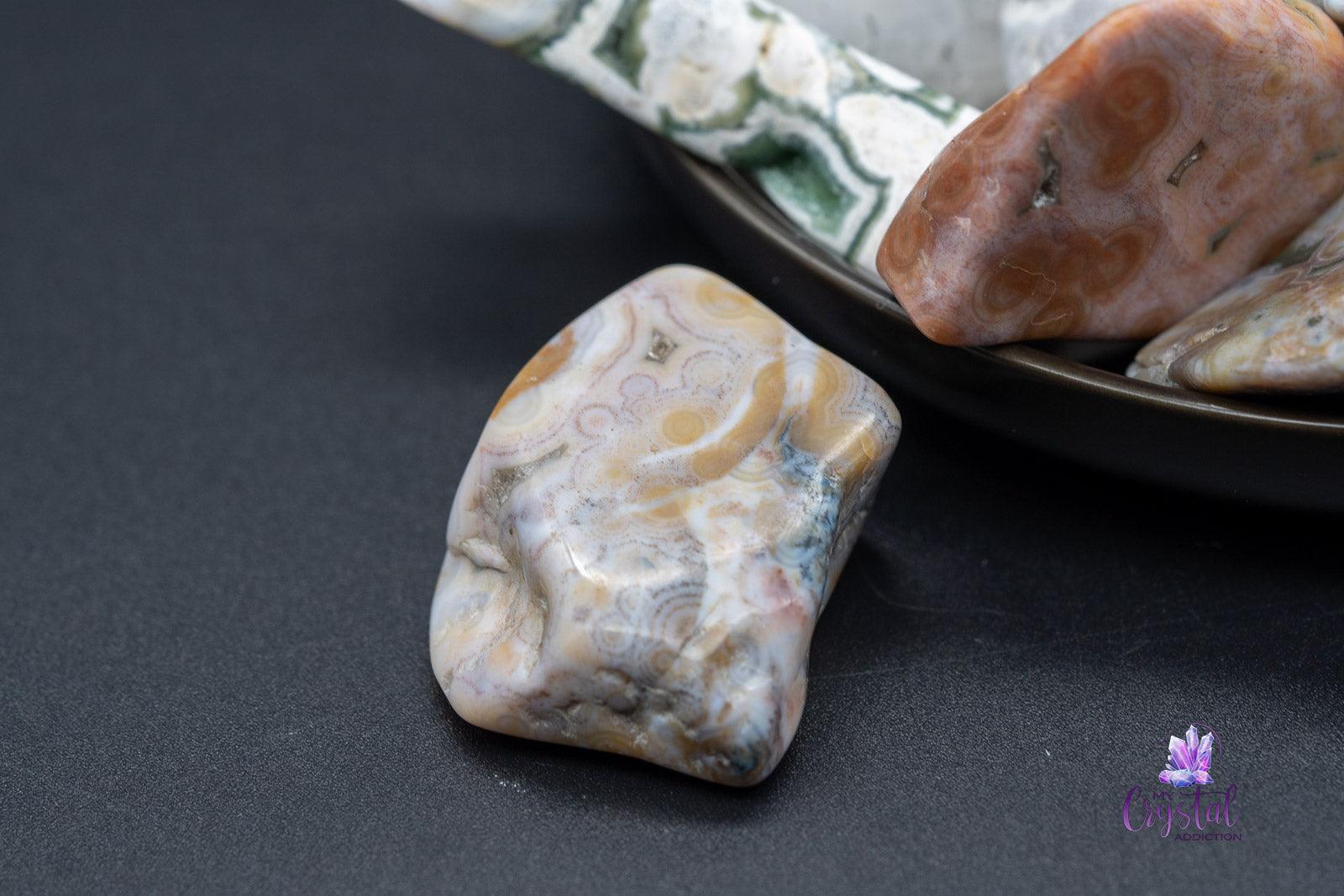 8th Vein Ocean Jasper Tumble High Quality
