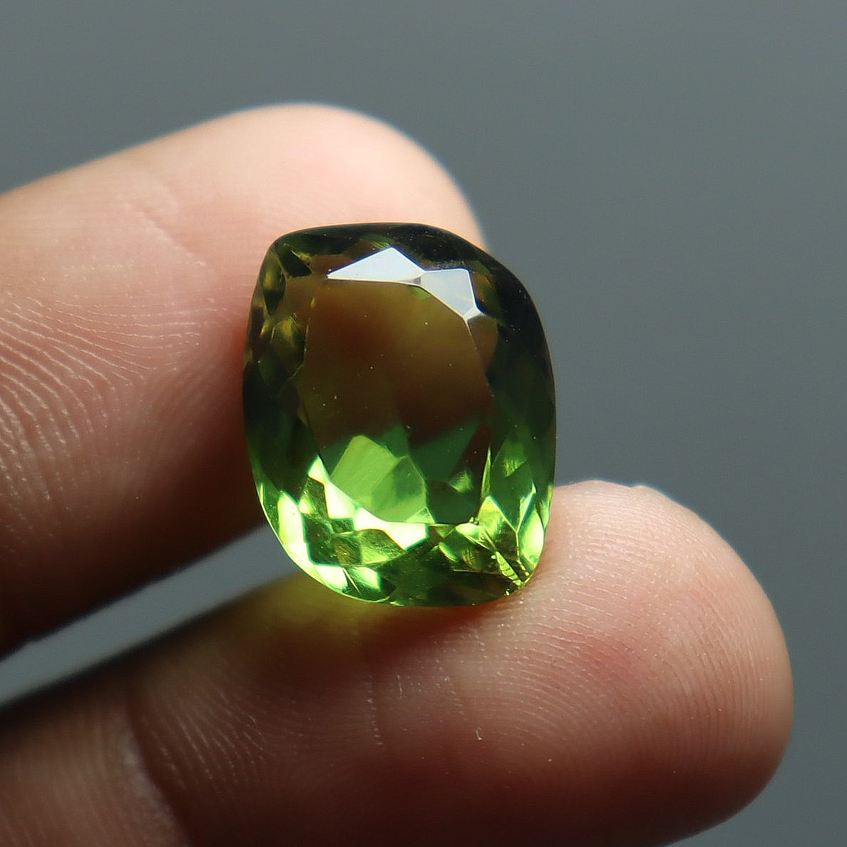 9-10 Ct Fancy Shape Natural Certified Color Change Alexandrite Loose Gemstone