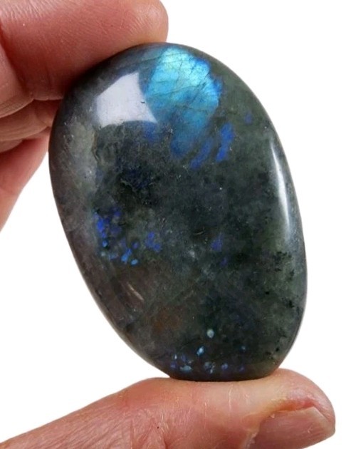 Labradorite Polished Pebble Stone Madagascar 58.4 grams