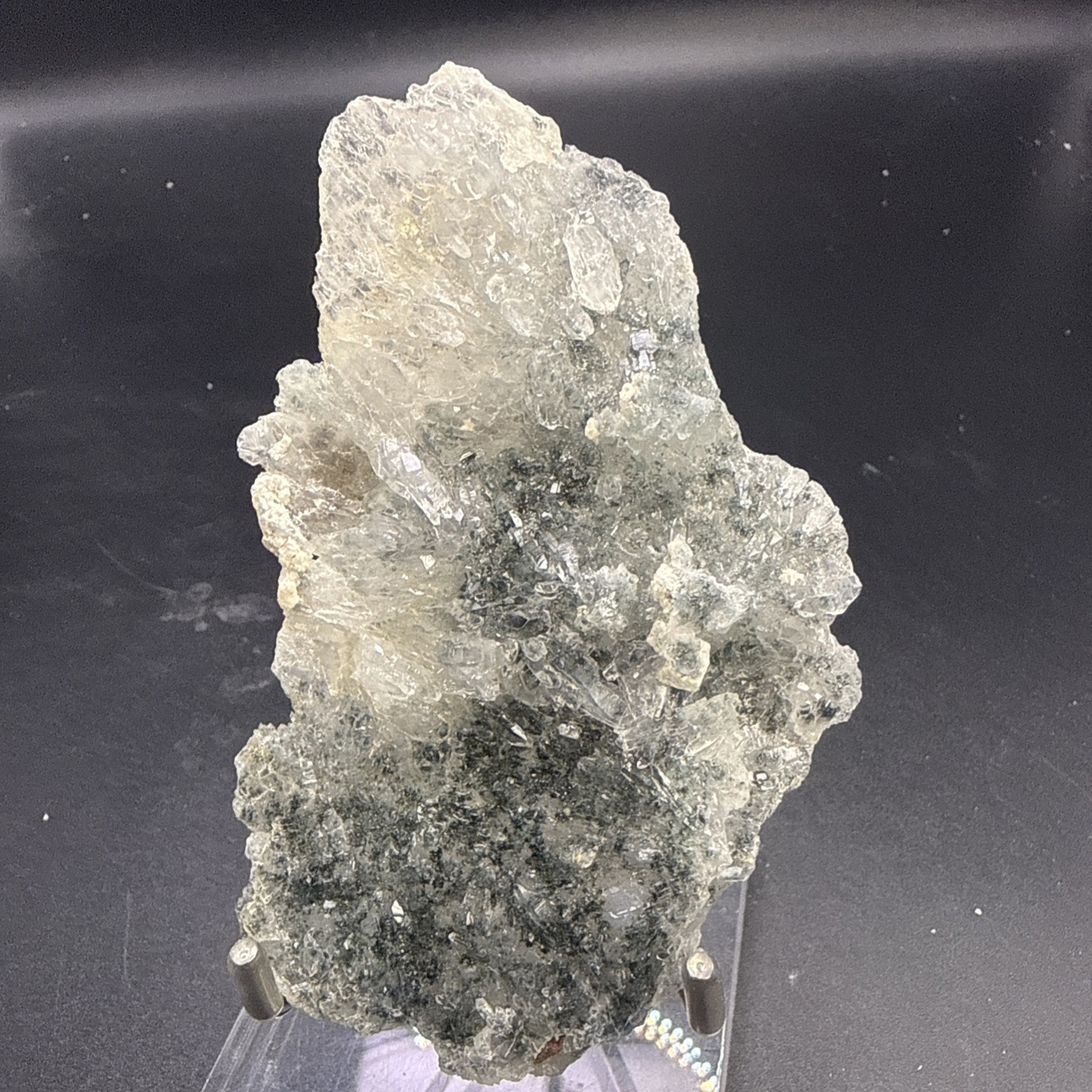 A++Natural Green & Blue Brazilian Flower Zeolite 2 Sided ! Crystals, Minerals!