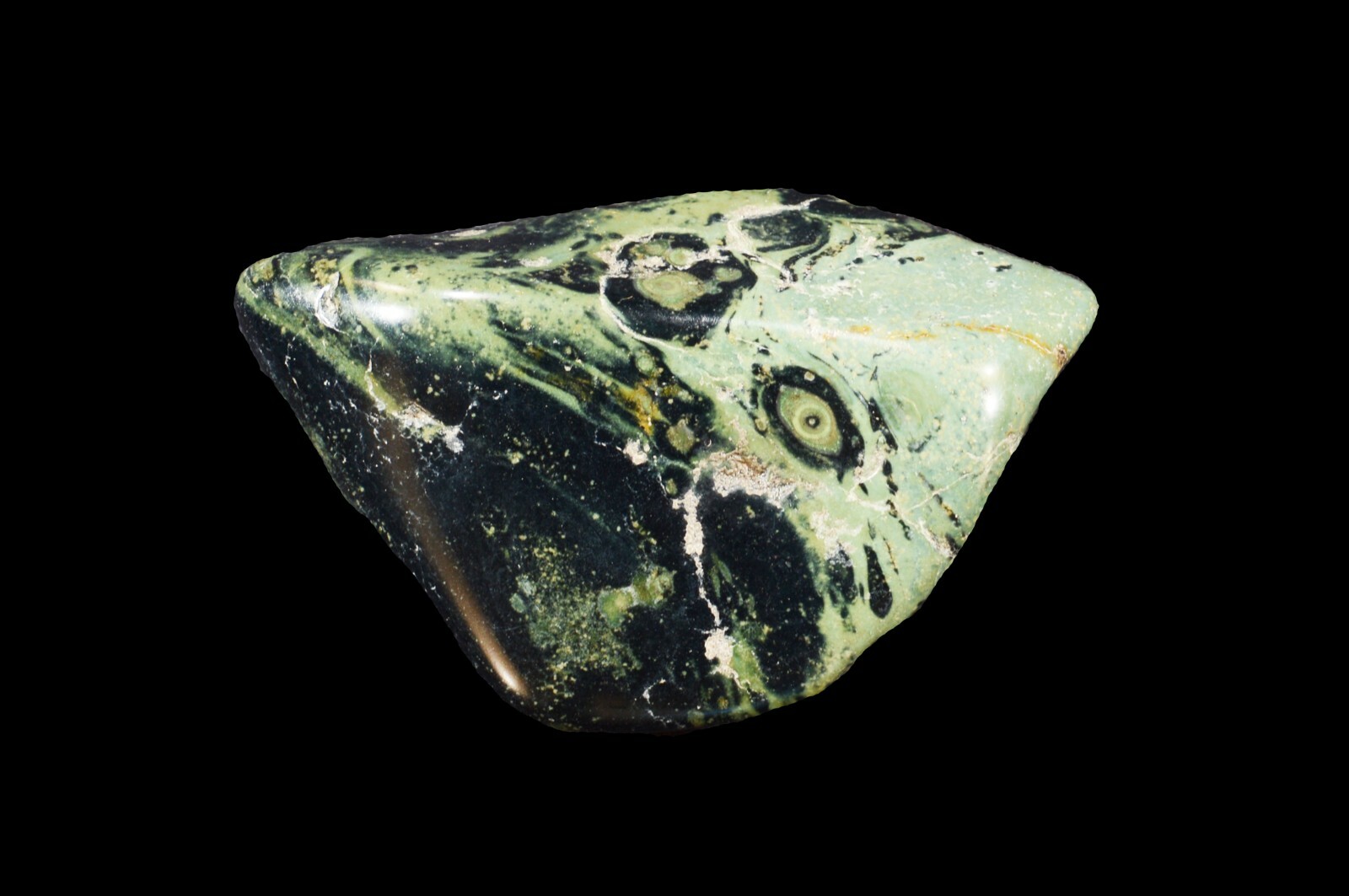 Crocodile Jasper 2″ 2 Oz Tumbled Polished Healing Crystal Heart Chakra Reiki