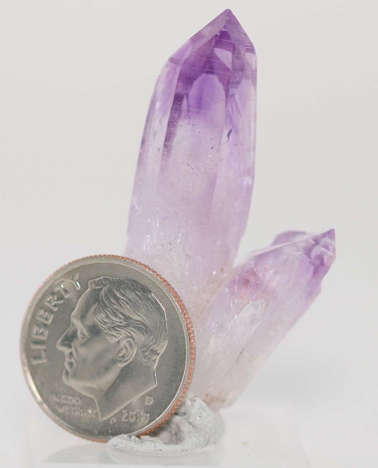 Amethyst Crystals Las Vigas Veracruz Mexico Brilliant Colors COA 2928
