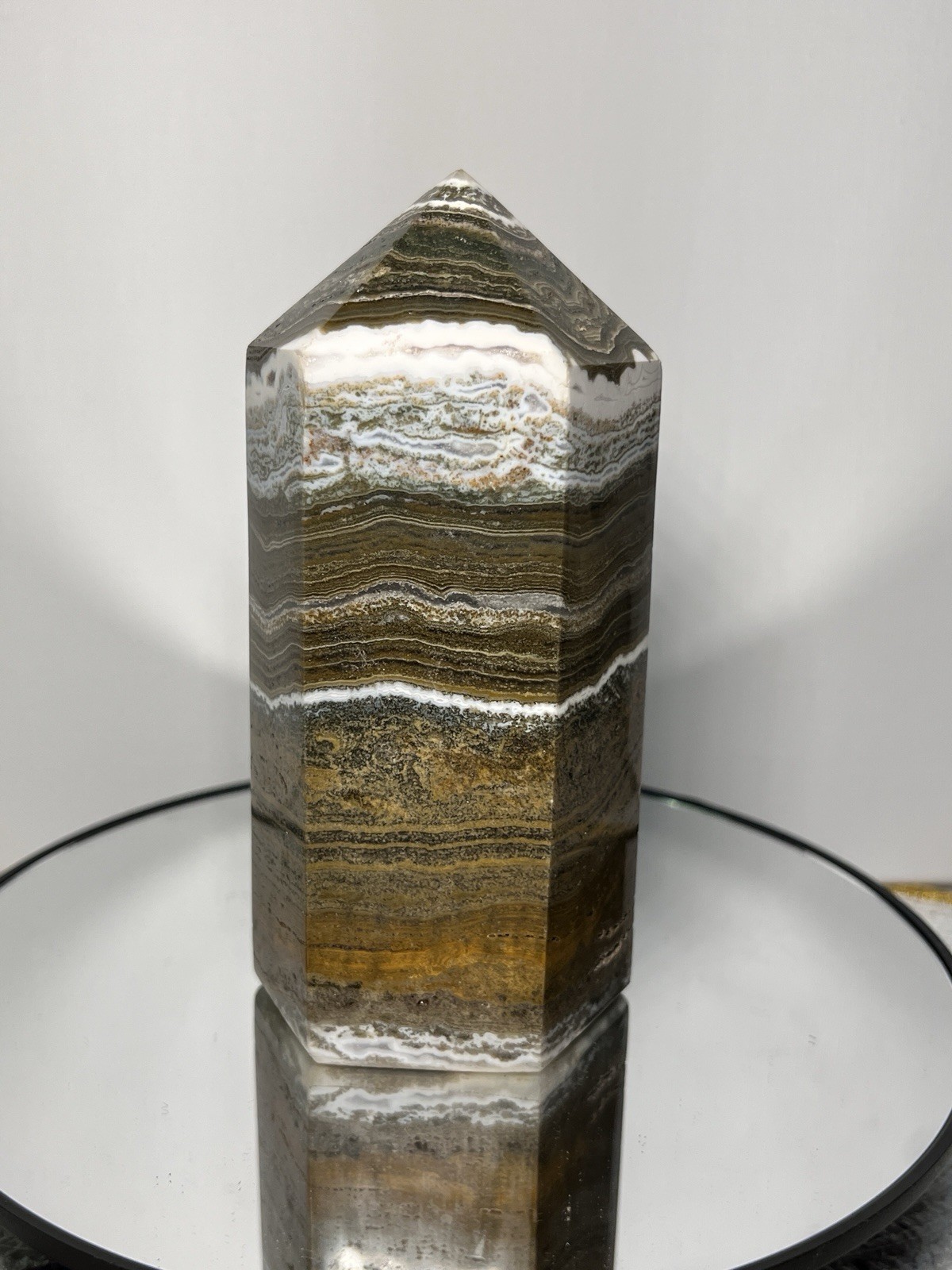 Ocean Jasper Tower (2lbs 2oz) – Measurements In Photos