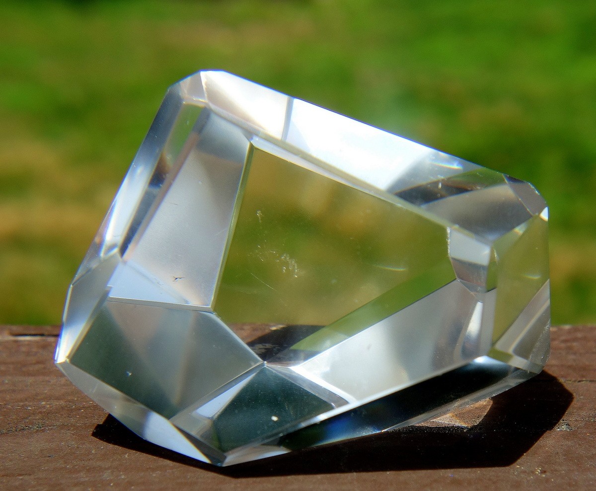 Polished Lemurian Quartz Free Form Crystal Portal