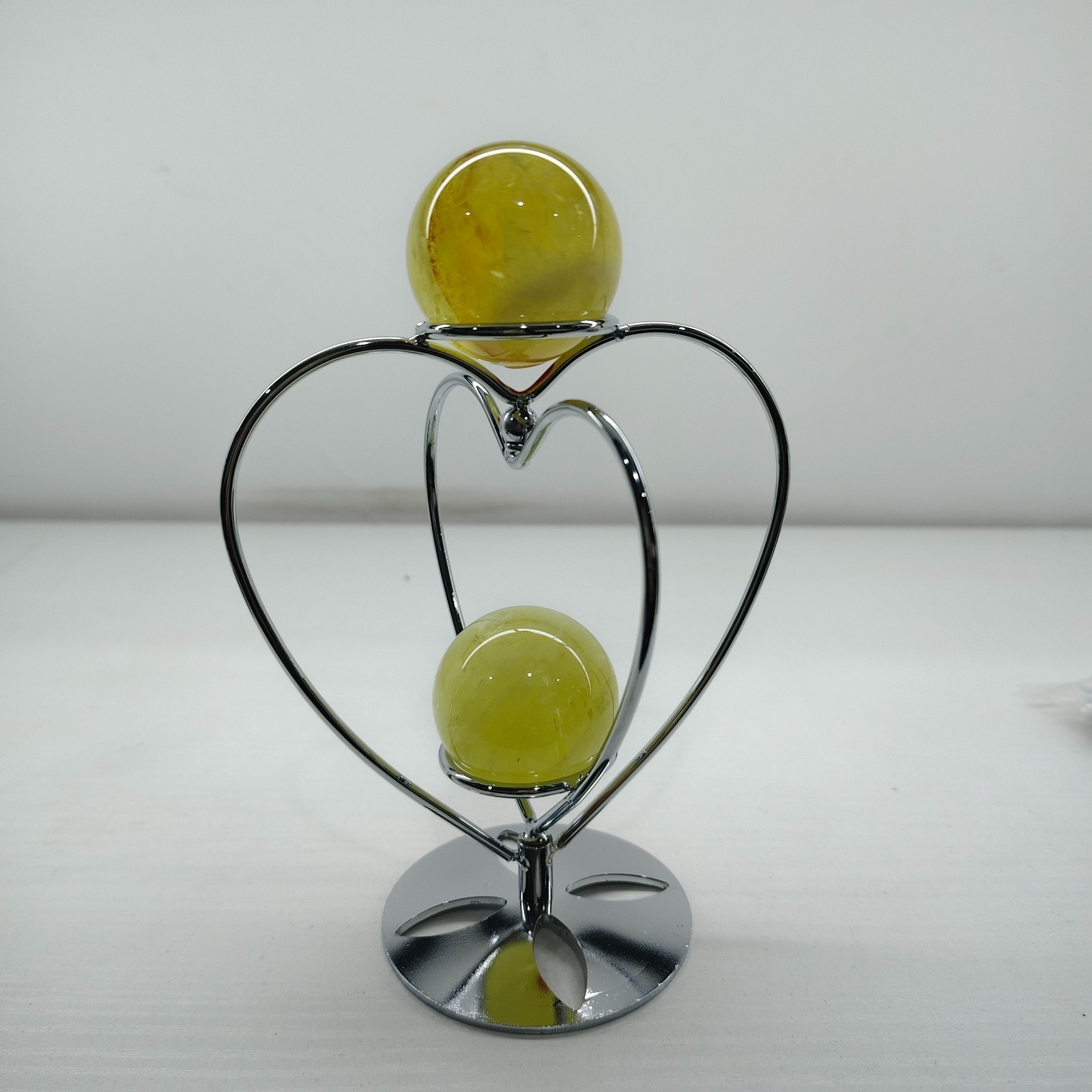 heart shape two-sphere for crystal sphere