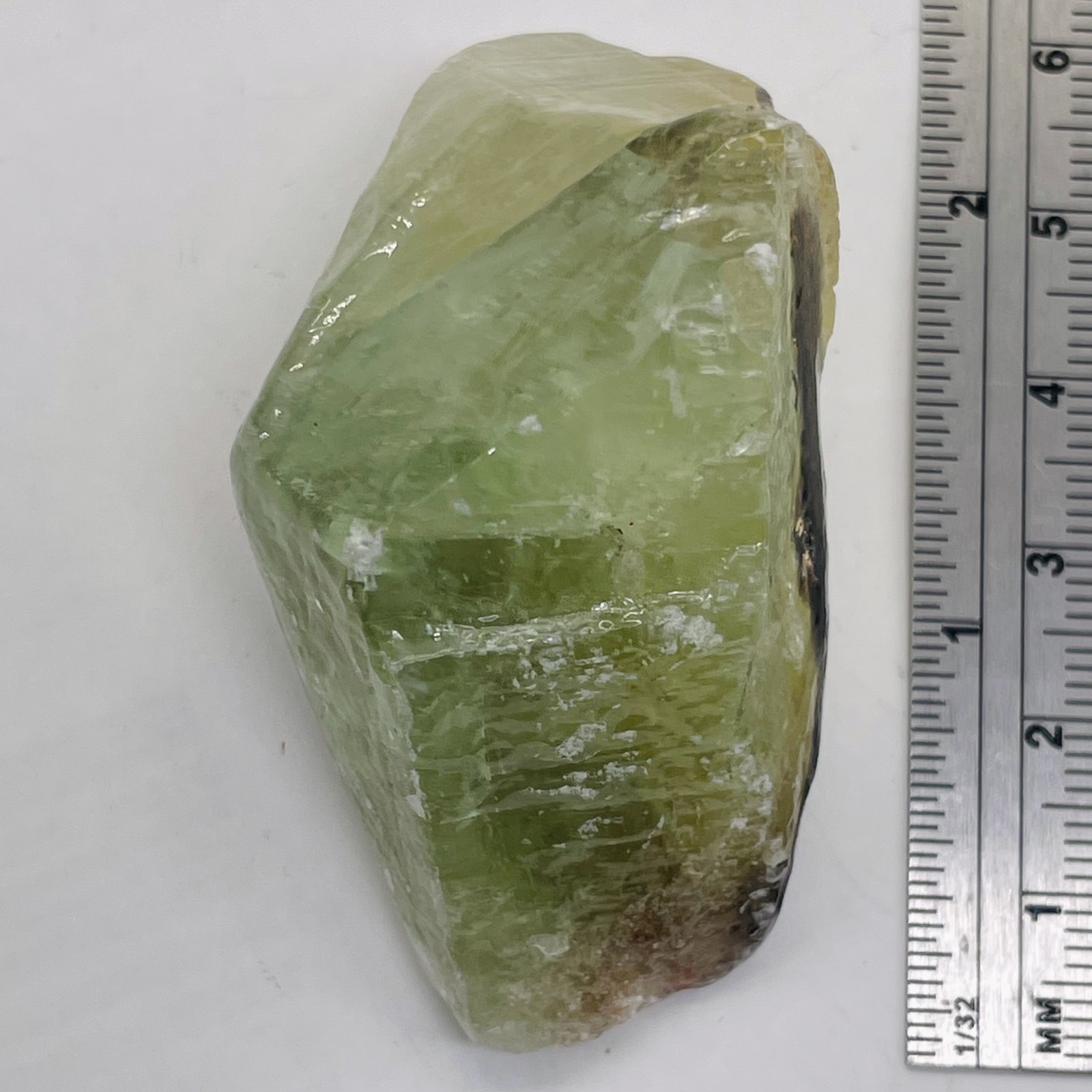 Calcite 61g Crystalline Specimen | 40x35x35mm | Green | 1 Display Crystal