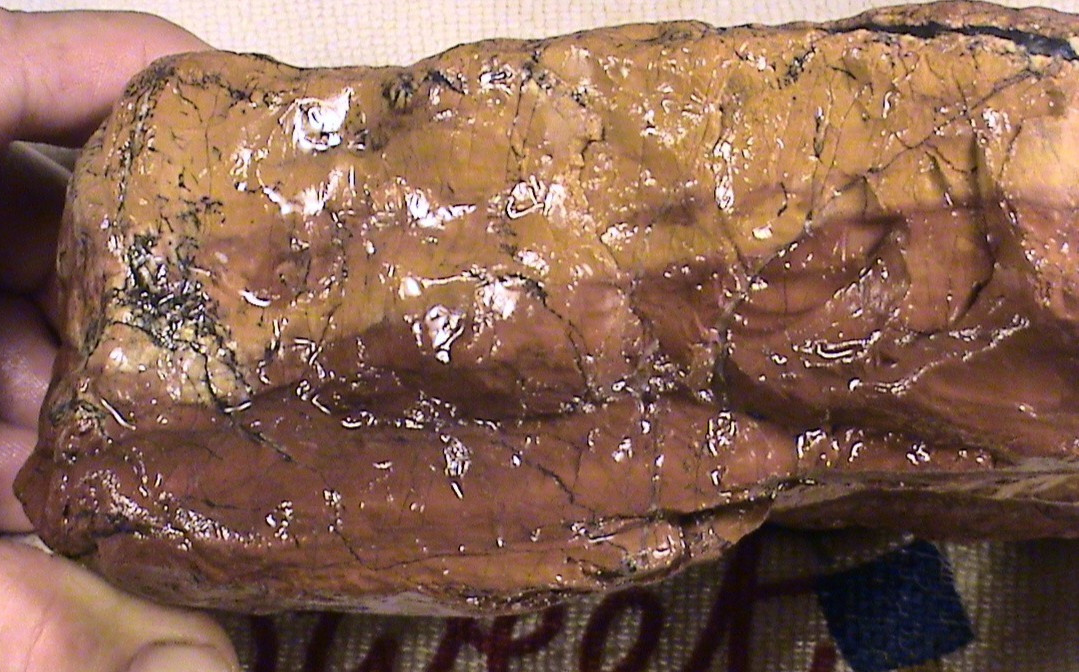 Red and Yellow Jasper Agate Solid Rough Lapidary Rock, 5 LBS, 2 OZ, #R367