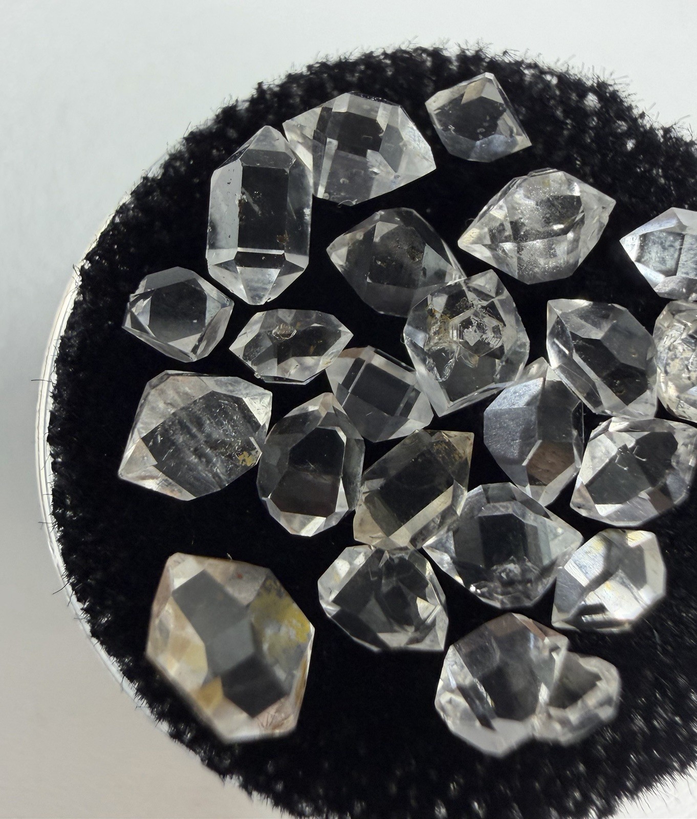 Extra Small Herkimer Diamond Quartz Lot From Herkimer New York (See Description)