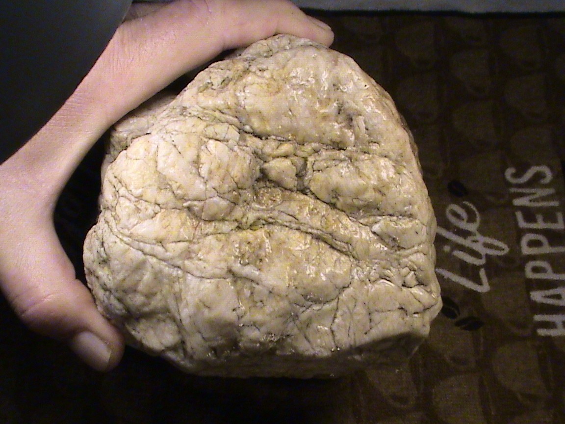 White Chalcedony Jasper Agate, Solid Natural Lapidary Rock, 10 LBS, 14 OZ, #R217