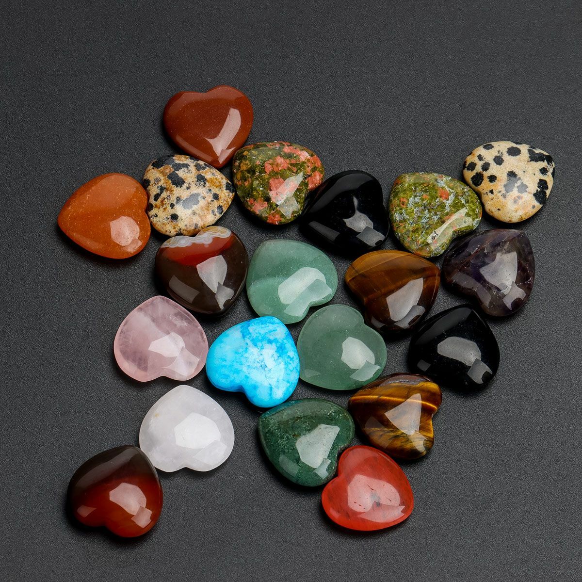 10x/Set Natural Healing Crystal Gemstones Reiki Chakra Collection Stone Specimen