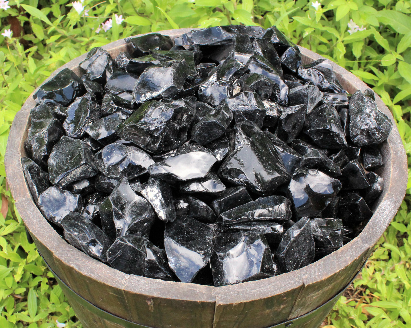 Raw Natural Black Obsidian Crystals: Choose How Many Pieces – Rough Obsidian