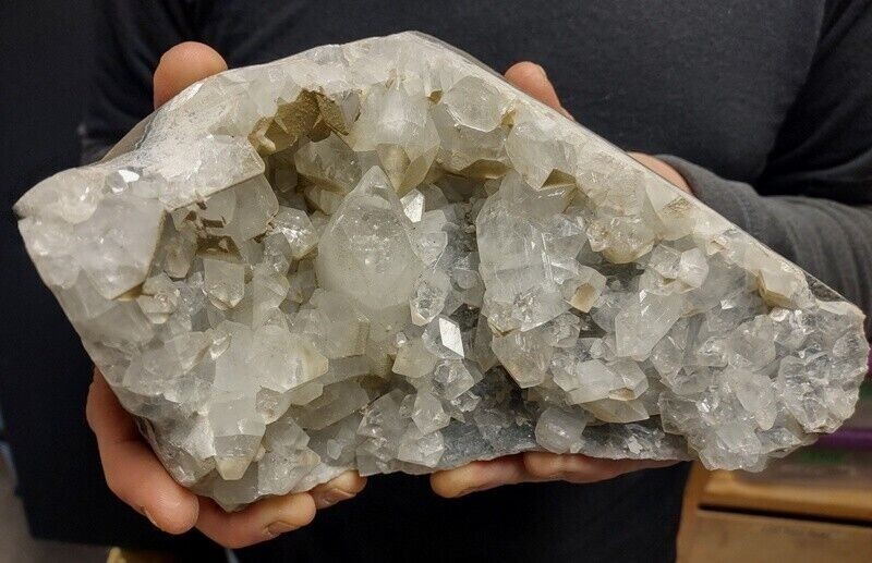 4.5 LB World Class 7.50″ Partial Vug with Glassy Pointed Apophyllite from India