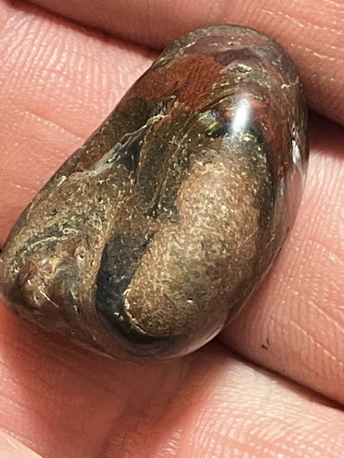 Cool Looking Jasper Agate Lake Superior Polished 10g Multiple Colors Beautiful