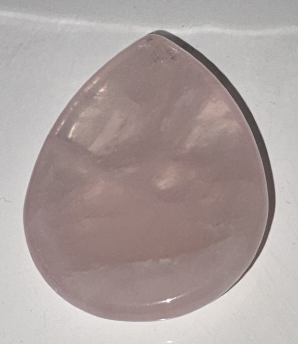 4.5cm Rose Quartz Worry Palm Rubbing Stone – Natural Crystal Stones for Anxiety