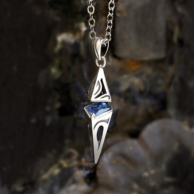 Fashion Jewelry Silver Asterism Pendant High grade Men trend Necklace Gift 1PC