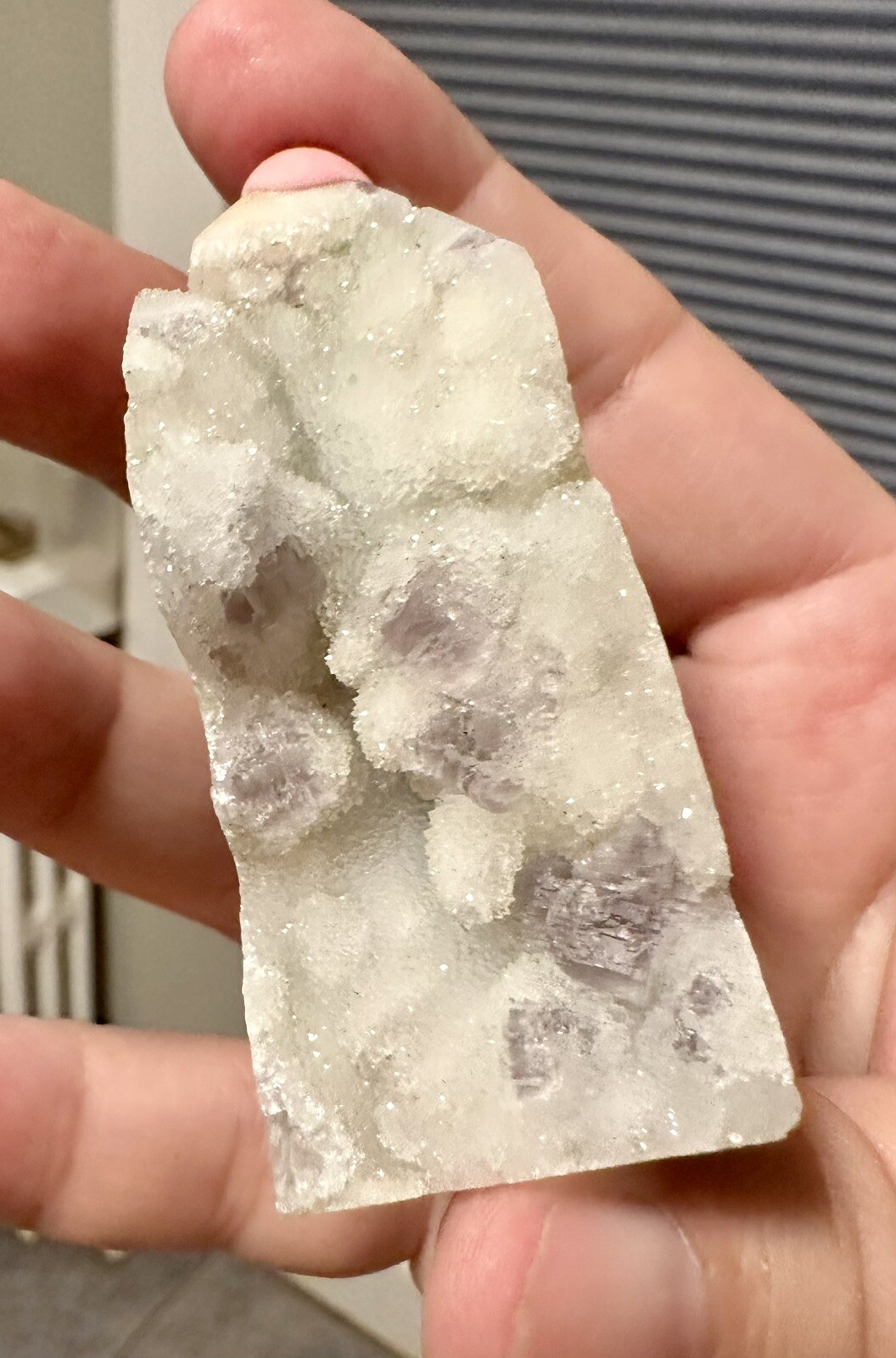 Sphalerite Crystal Tower With fluorite Druzy – Free Shipping
