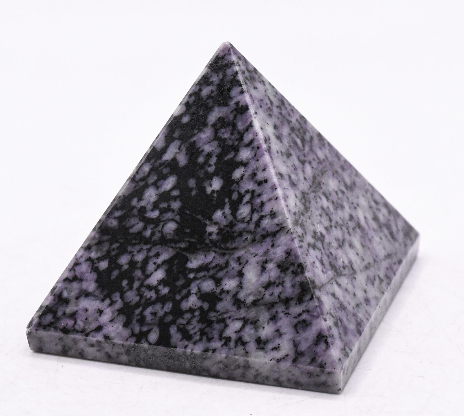 2.25″ Purple Kammererite Pyramid Polished Natural Gemstone Crystal Mineral India