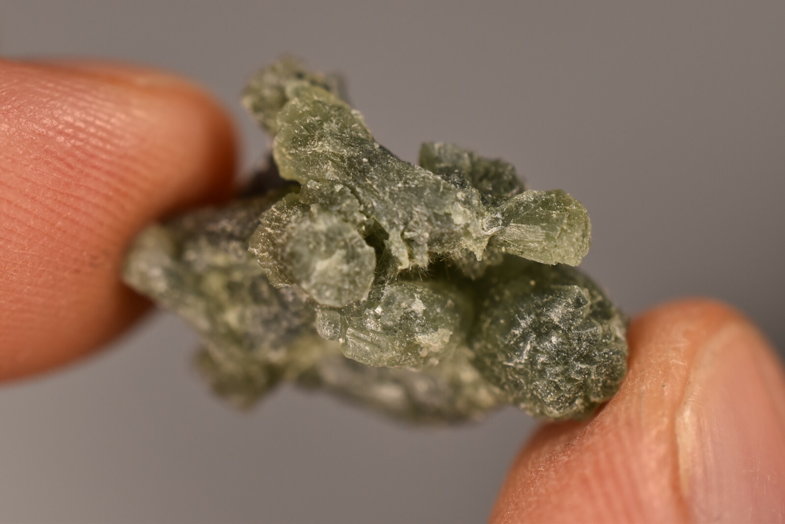 3 *GREEN PREHNITE* Specimen 2-4cm 19.4g Natural Crystal Cluster Rough