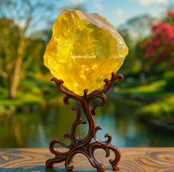3PCS Raw Citrine Stones Yellow Crystal Rocks Rough Gemstones Healing Art Decor
