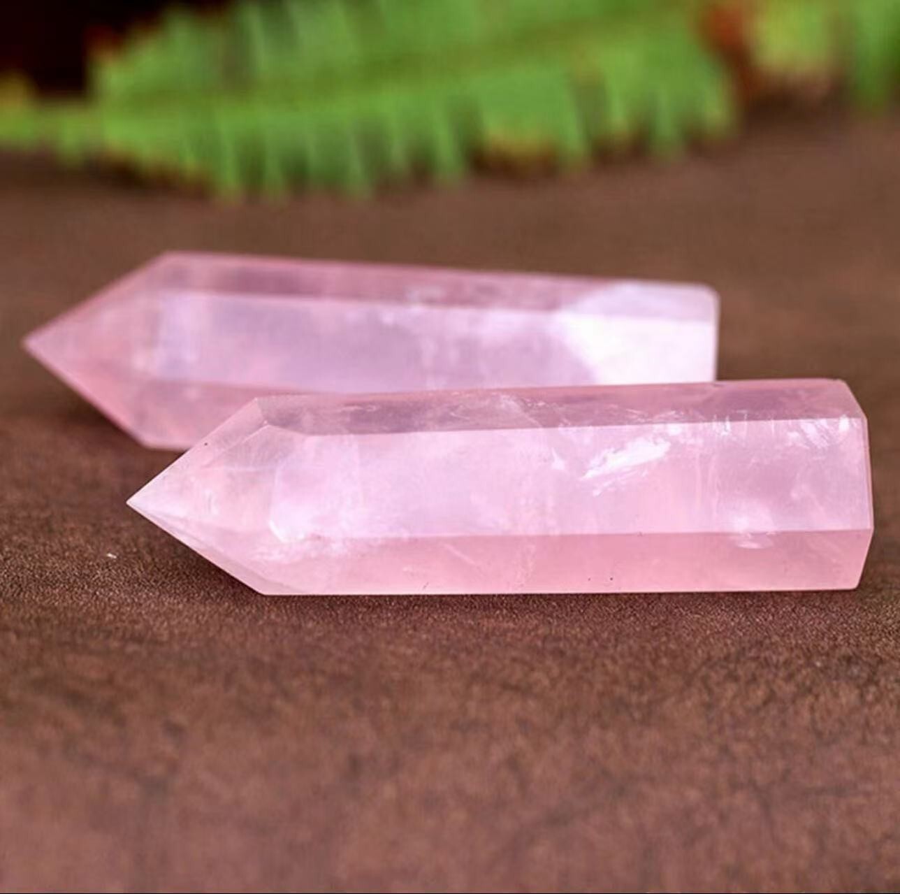 A+ Grade Rose Quartz Tower High Energy Healing Crystal Gifts Attract Love