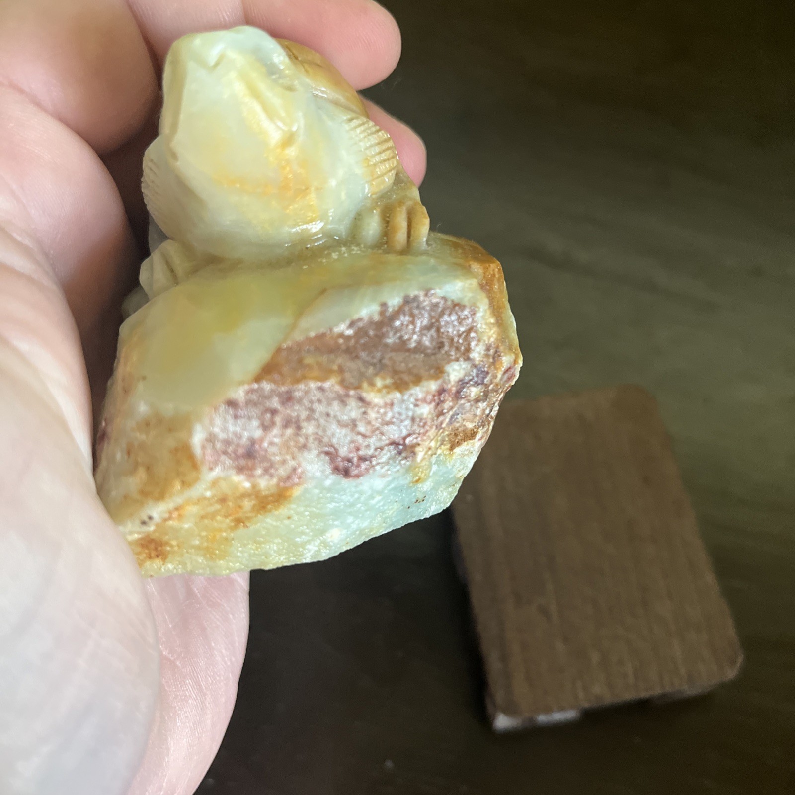 317.5 Gram Amazonite Sea Turtle Stone Carving Large