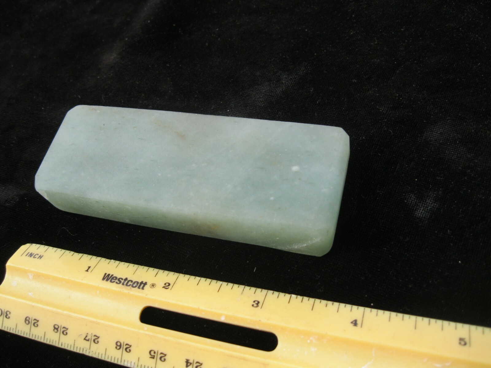 Beautiful SERPENTINE Polished Slab 3 1/2 x 1 1/4 x 1/2″ 4 oz. / 112 g.