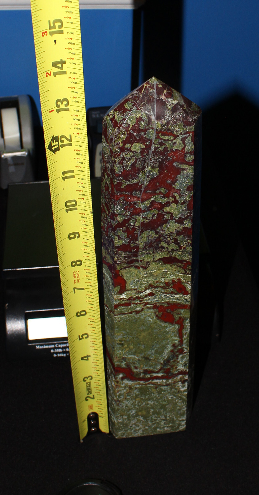 Dragon Blood GIANT Tower Obelisk Dragon Blood Dragons Blood Crystal Specimen