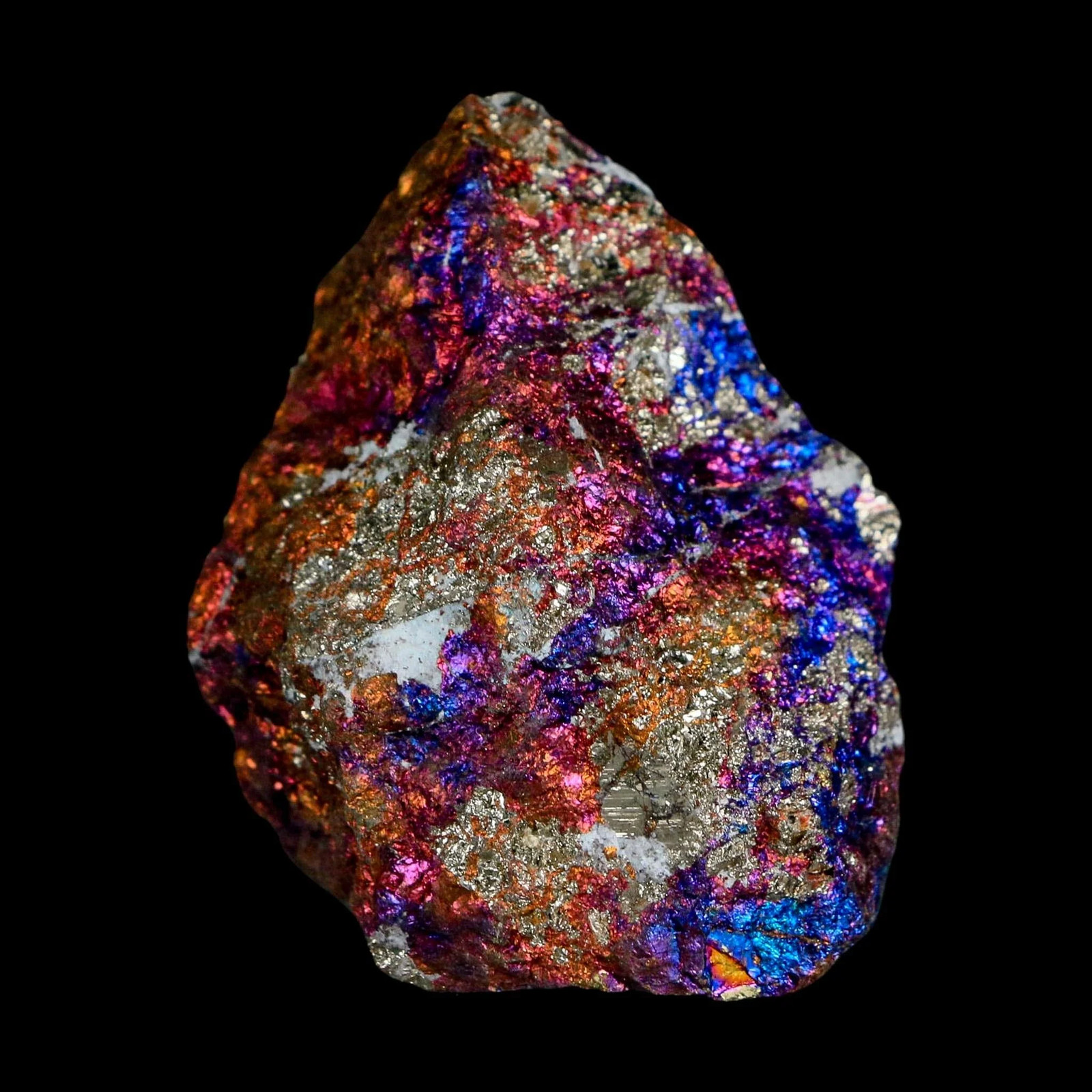 2.2″ Chalcopyrite Bornite Brilliant Multicolored Peacock Ore Chihuahua Mexico