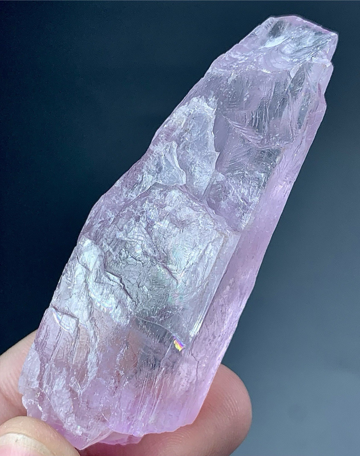 250 Carat Natural Pink Kunzite Crystal Specimen From Afghanistan